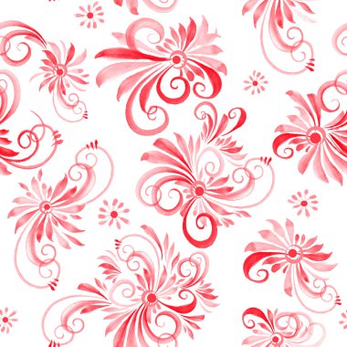 Suluboya swirls desen