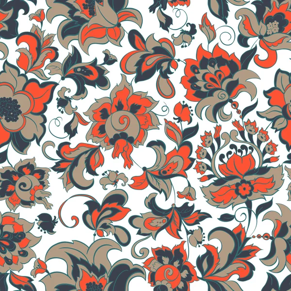 Floral seamless pattern — Stock Vector