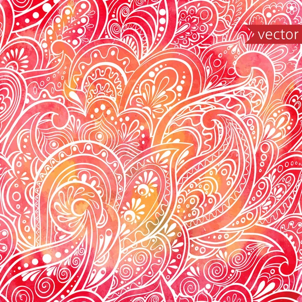 Naadloze paisley patroon — Stockvector