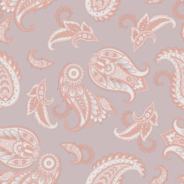 Çiçeksel vektör illüstrasyonu. etnik geçmiş