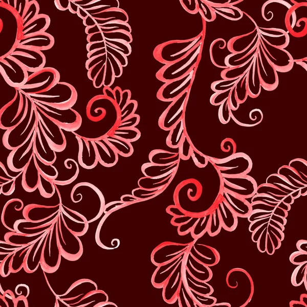 Motif floral sans couture — Image vectorielle