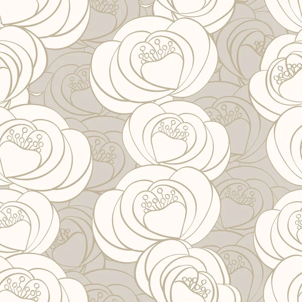 Floral seamless pattern — Stock Vector