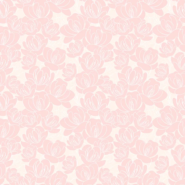 Floral seamless pattern — Stock Vector