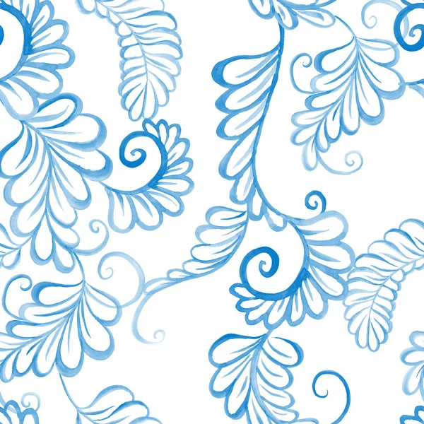 Bloemen naadloos patroon — Stockvector