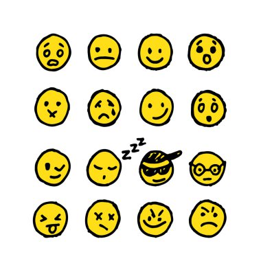 farklı duygular karakterlerle