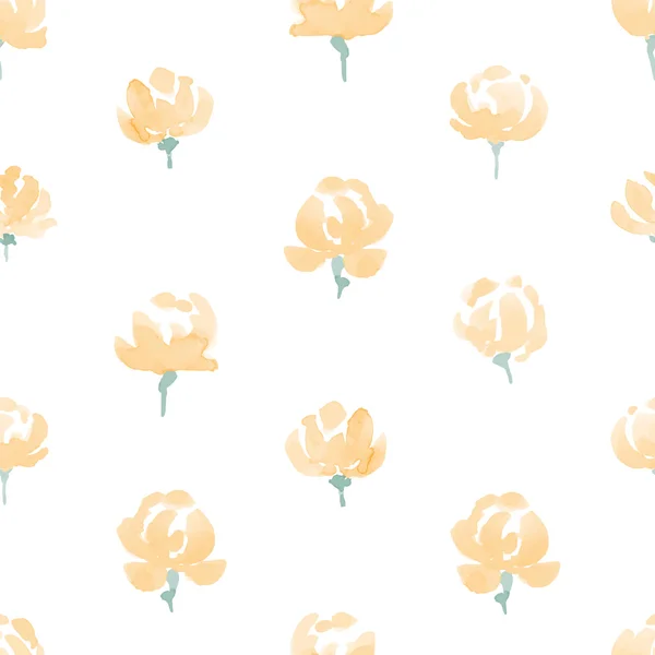 Flowers seamless Pattern — Stock Vector