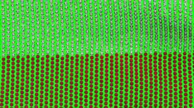 Renkli futbol şekillendirme kumaş Polonya bayrağı topları. İlmekledi video.