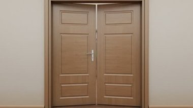 Enfilade kapıları ile geçmek