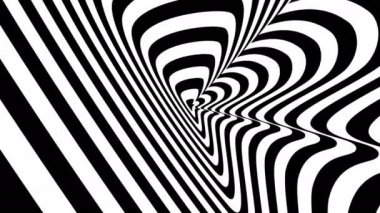 Konsantrik yaklaşmakta olan soyut sembolü