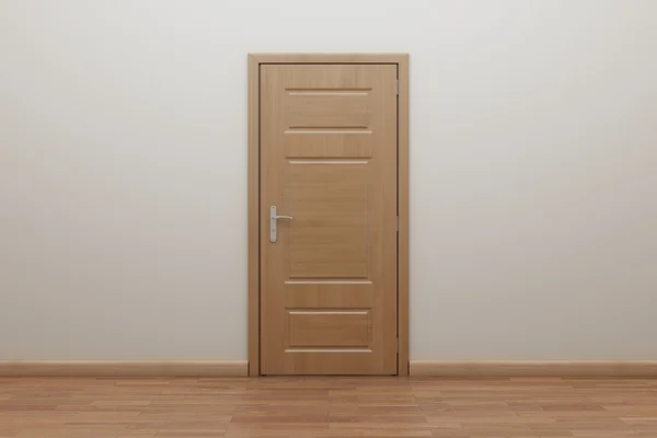 Enfilade, iç kapı açık.