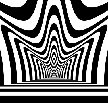 Konsantrik soyut sembolü, taç