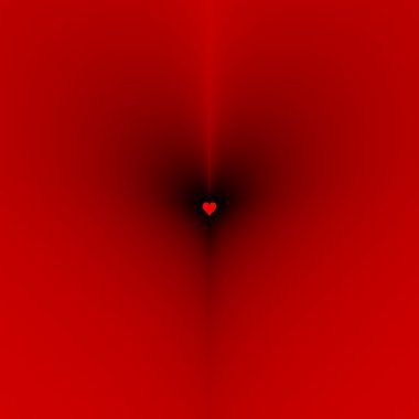 Kırmızı kalp. St. Valentine's Day için stop motion erotik animasyon parçası