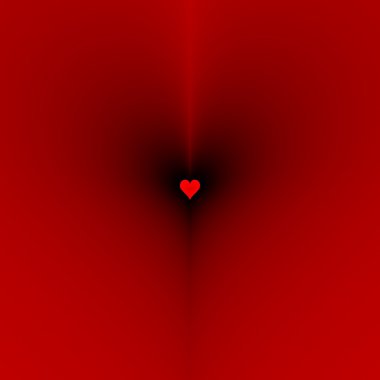 Kırmızı kalp. St. Valentine's Day için stop motion erotik animasyon parçası