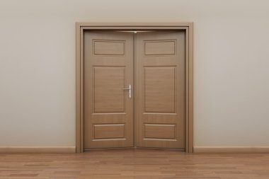 Enfilade, kapıları dışında açma.