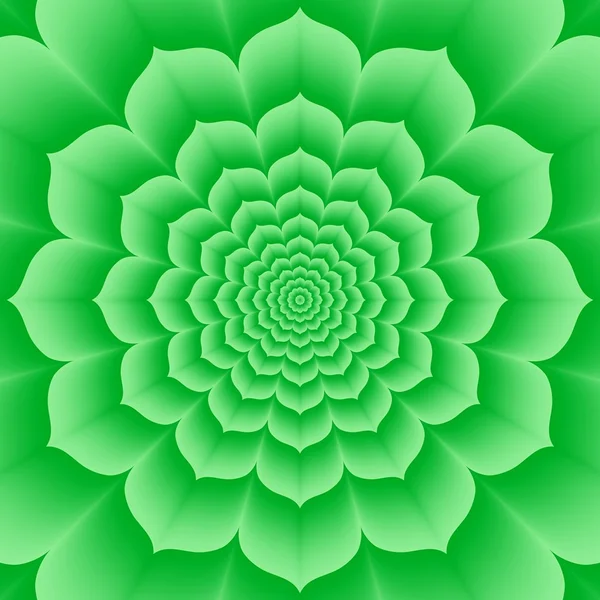 Chakra del cuore tantrico anahata, foto verdi - empatia — Foto Stock