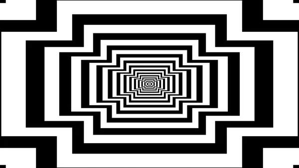 Concentric black white frames — Stock Photo, Image