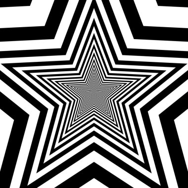 Konsantrik sembolü yıldız