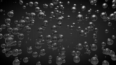 siyah küre arka plan