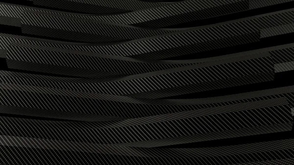 karbon barlar arka plan 3d çizim