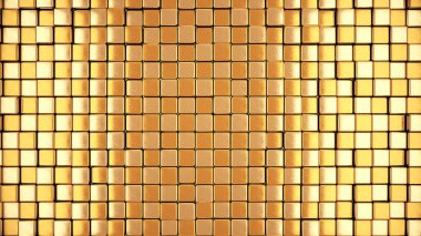 3d lüks altın ve gümüş küp arka plan, 3d resimli altın ve gümüş küp arkaplan, 3d resimleme