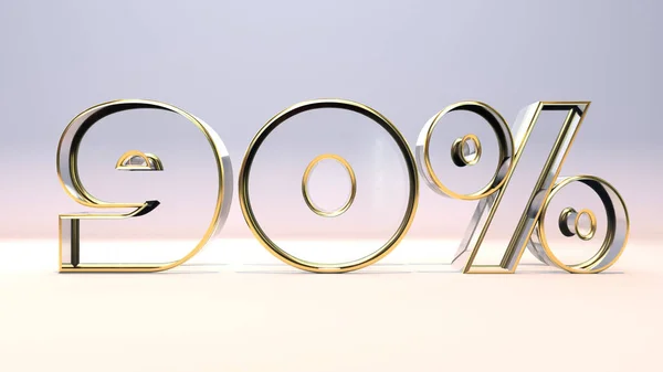 Altın çerçeveli, indirimli iş konsepti 3D resimle çevrili 90% 3d cam malzeme