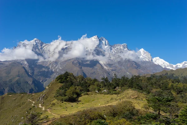 Sommet de la montagne Kongde, région de l'Everest — Photo