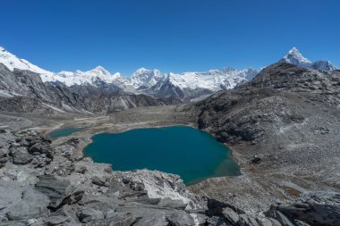 Üstten Görünüm Kongma La geçmek, Everest bölgesi
