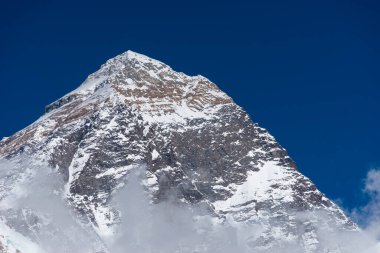 Everest dağ zirvesi, dünyanın en yüksek zirvesi Kalapattar bakış açısından, Himalayalar dağı, Nepal, Asya