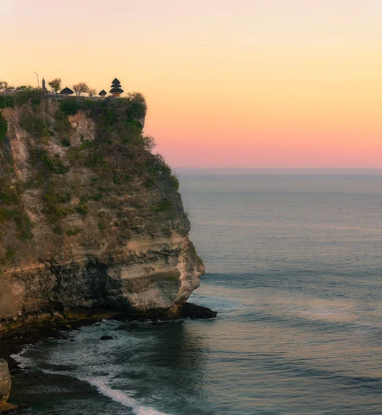 Захід сонця Uluwatu — стокове фото