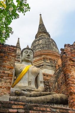 Wat Yaichaimongkol Buda heykeli