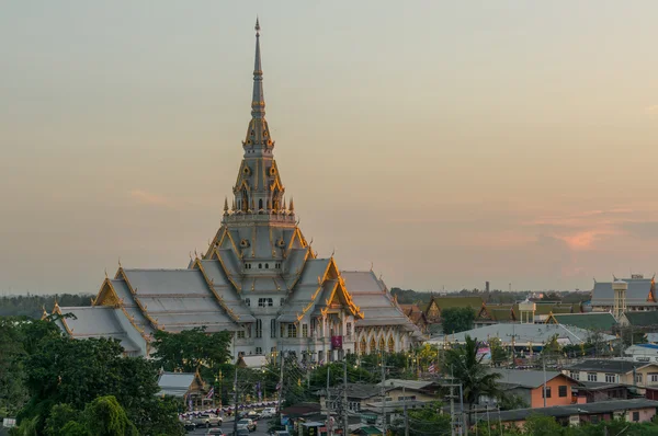 Sunset at Wat Sothon — Stock Photo, Image