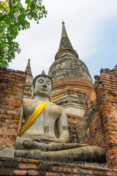 Estatua de Buda en Wat Yaichaimongkol —  Fotos de Stock
