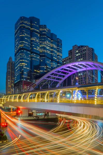 Traffic at BTS Chong Nonsi — Stock Photo, Image