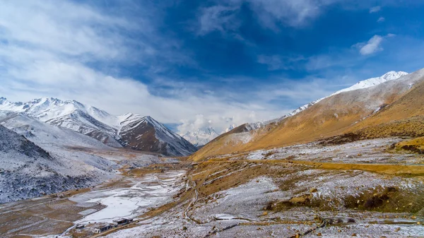 Панорамный вид Тибета — стоковое фото