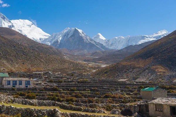 Montaña Ama Dablam, región del Everest — Foto de Stock
