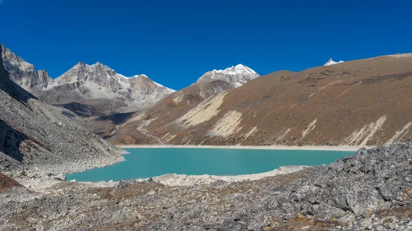 Lago Thonak, região do Everest — Fotografia de Stock