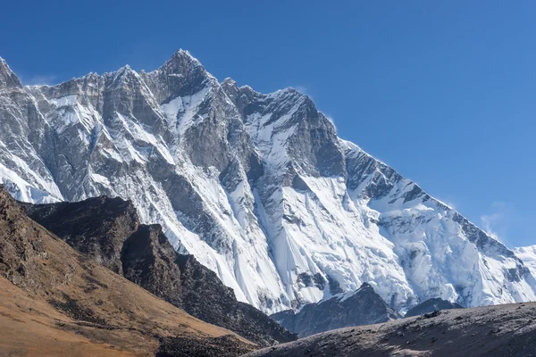 Lhotse Dağı zirve, Everest bölgesi — Stok fotoğraf