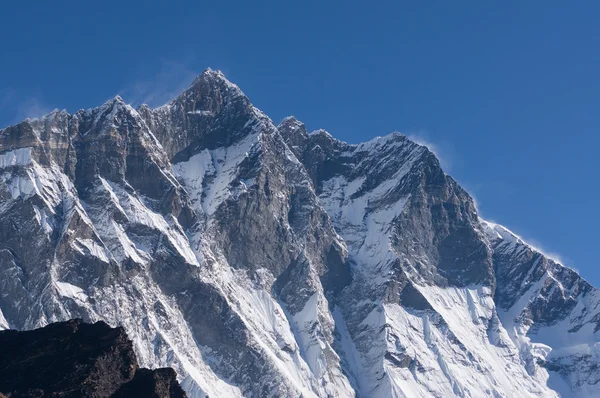 Montagna del Lhotse, regione dell'Everest — Foto Stock