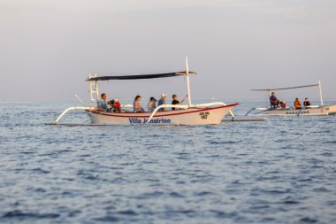 Lovina beach, Bali, Endonezya