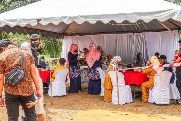 Kuala Lumpur Mach 2021 Scene Malay Traditional Wedding — Stock Photo, Image