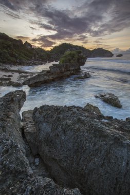 Deniz manzaraları, Gunungkidul, Yogyakarta, Endonezya