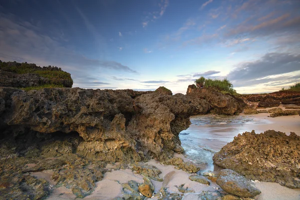 Seascapes of Gunungkidul, Yogyakarta, Indonésia — Fotografia de Stock