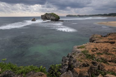 Deniz manzaraları, Gunungkidul, Yogyakarta, Endonezya