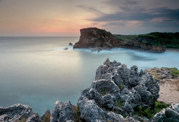 Seascapes of Gunungkidul, Yogyakarta, Indonésia — Fotografia de Stock