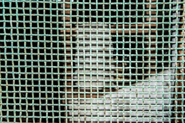 Old Small Metal Mesh Firt — Stock Photo, Image