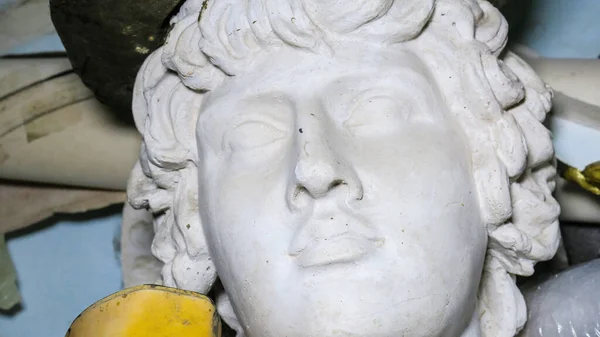 Plaster model of the face of a Greek man