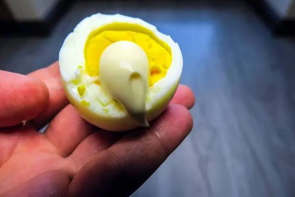 Βραστό Αυγό Μαγιονέζα — Φωτογραφία Αρχείου