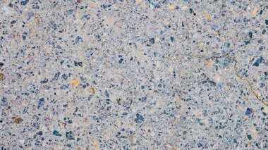 Eski asfalt ve taşların dokusu