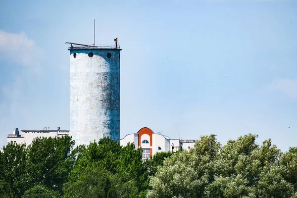 Gesamtansicht Der Stadt Und Des Parks Industriegebiet — Stockfoto