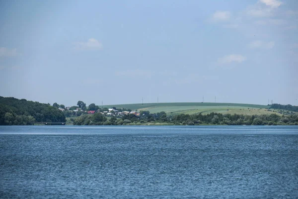 Panorama Maior Lagoa Artificial Europa — Fotografia de Stock